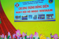 Chương trình đồng diễn Ngày hội Võ Vovinam.