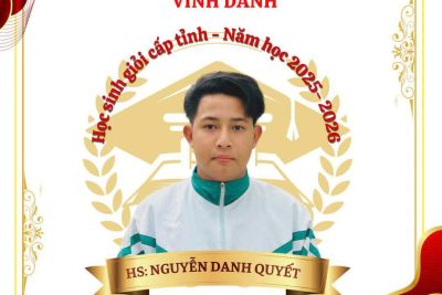 Trường TH&THCS Tô Hiến Thành vinh danh HSG tỉnh năm học 2025-2026