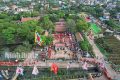 Trường TH&THCS tổ chức hoạt động tuyên truyền lễ hội Đền Đức Thánh Nguyễn kết hợp Ngày hội đọc sách